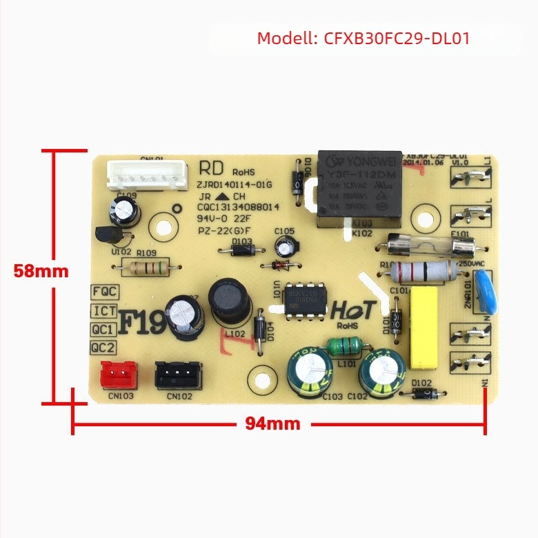 Új rizsfőző kiegészítők – tápegység- és főlap modellekhez CFXB30, 40, 50, FC19, FD19, FC18, FC29