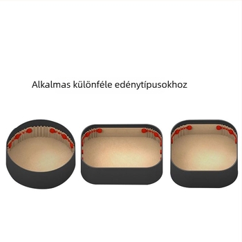  Univerzális mágneses szilikon csat a légsütő papírtakaróihoz, magas hőmérséklet-állóságú, élelmiszer-minőségű szilikon