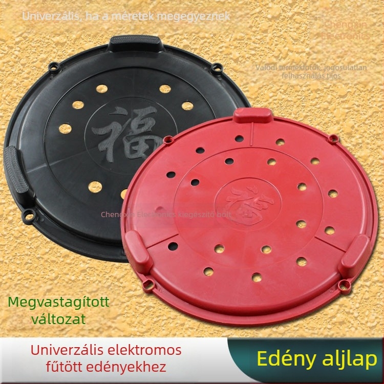 Többfunkciós elektromos fazék aljlemez – műanyag alap wokhoz, tartozékok