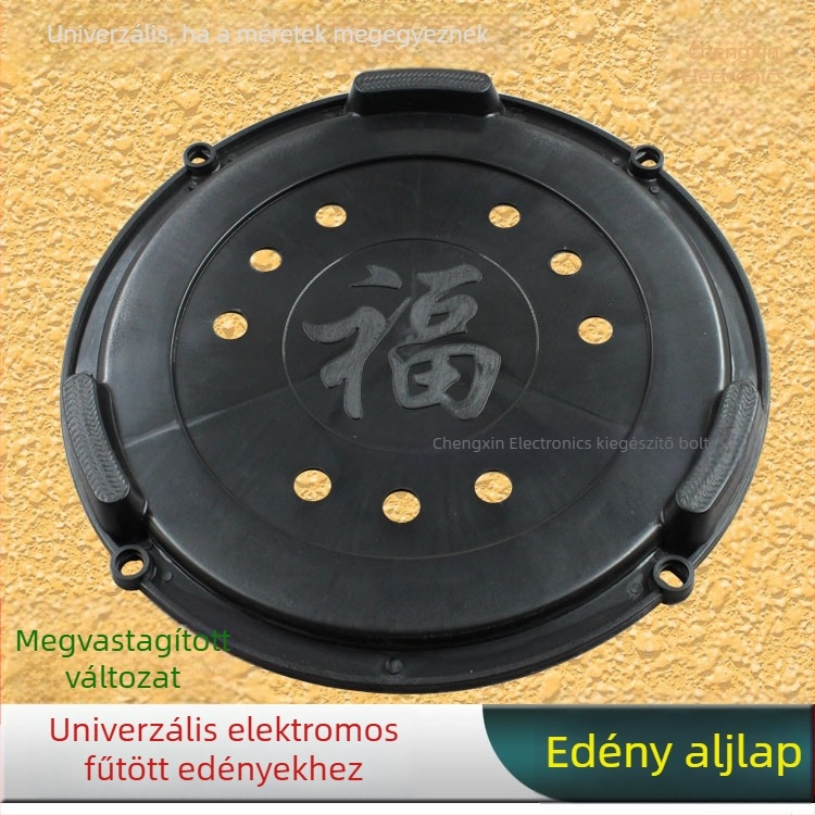 Többfunkciós elektromos fazék aljlemez – műanyag alap wokhoz, tartozékok