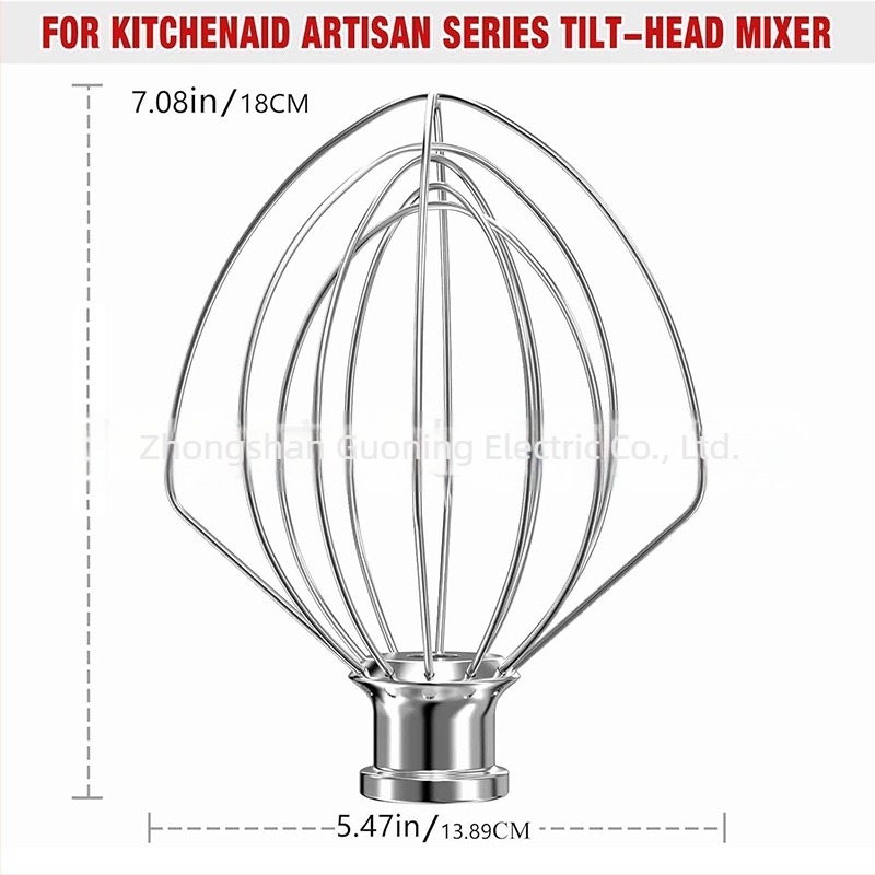 KN256 Rozsdamentes acél keverőfej stand-mixerhez és dagasztógéphez, KitchenAid kiegészítő
