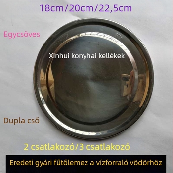 Rozsdamentes acél elektromos melegítő lemez vízvödörhöz (18/20/22,5 cm)