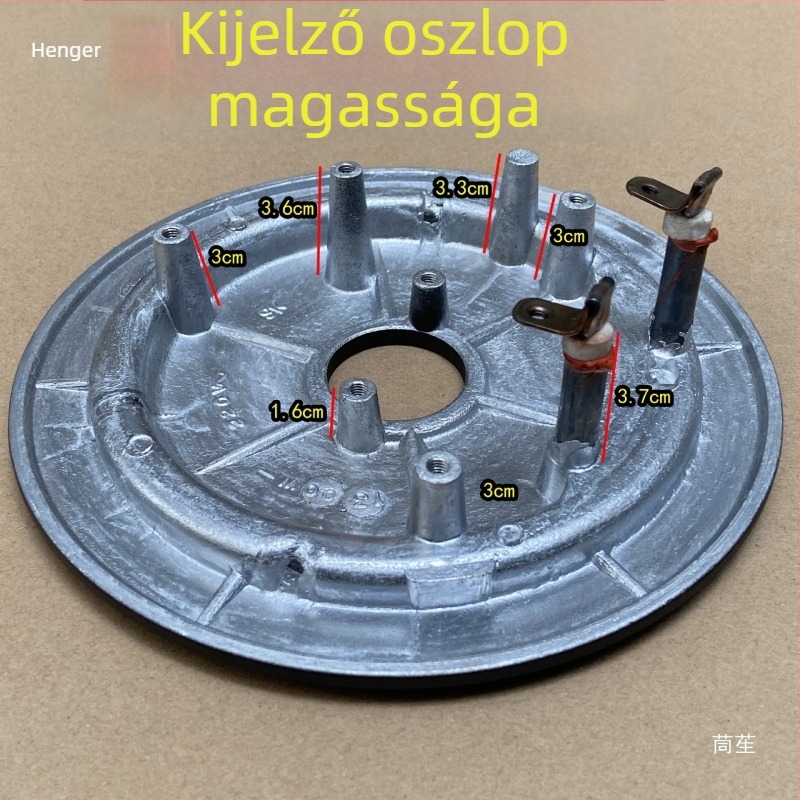 Fűtőlemez kiegészítő rizsfőzőhöz és nyomáskamrához, 1300W, 220V