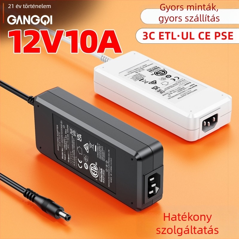 Tápegység 12V 10A és 24V 5A, magas teljesítmény kimenet