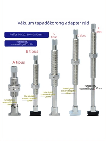 Ipari robotkarhoz vákuumszívócsésze, hosszú szalag alakú ovális, szilikonból, magas hőmérséklet-álló, antistat.