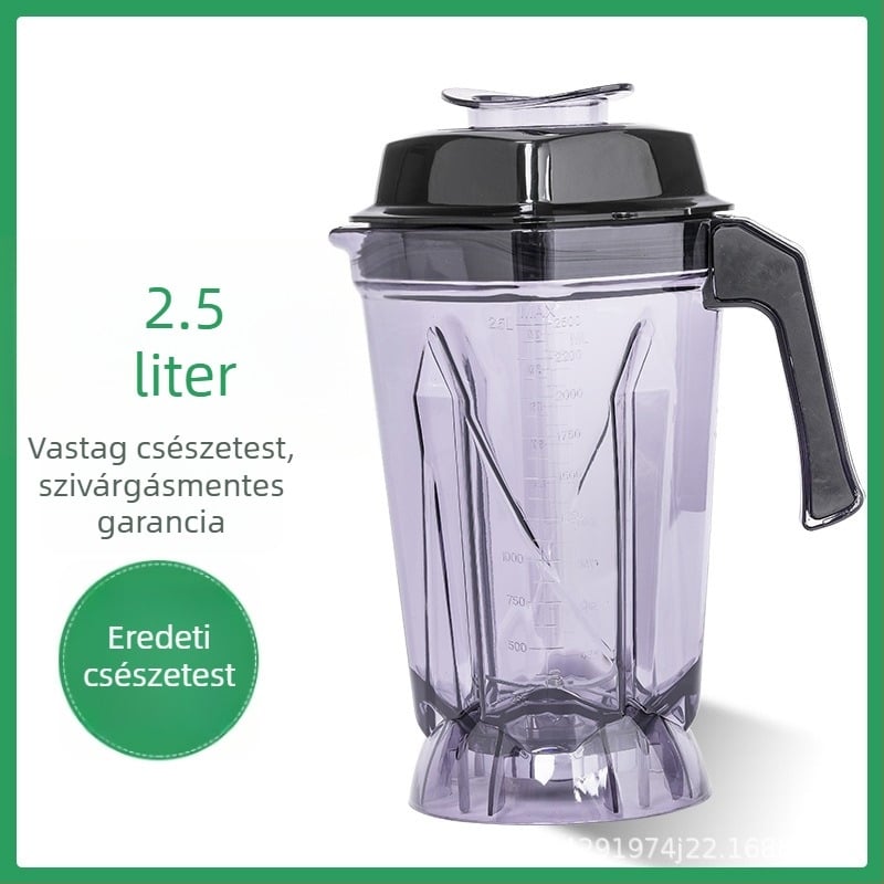 Univerzális 2,5 L-es blender tartozékkészlet: pohár, tartály és késkészlet szójatej készítéséhez