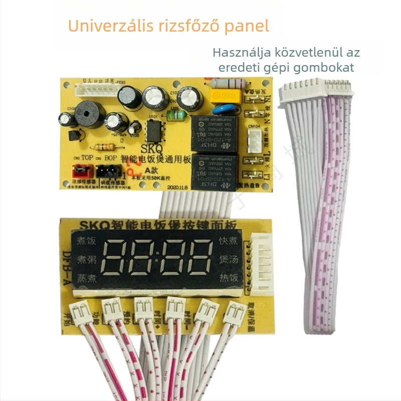 Általános vezérlőpanel okos rizsfőzőhöz, kompatibilis az eredeti gombokkal – főboard javító panel