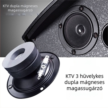 3 hüvelykes KTV tweeter otthoni audio rendszerhez, DIY kettős mágneses kialakítás, 60W