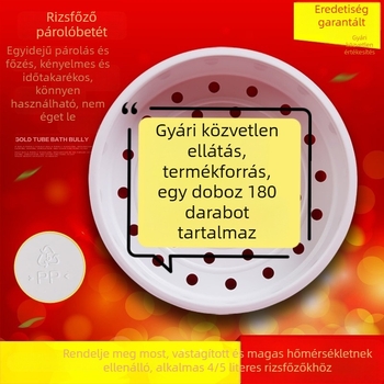 4 literes műanyag párolókosár rizsfőzőhöz