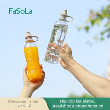 FaSoLa szilikonból készült szívófej palackhoz – univerzális kupak ásványvízhez, biztonságos itatás babáknak