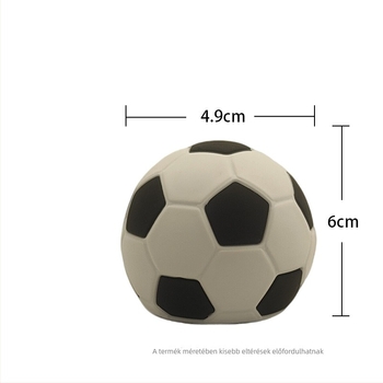 2026-os világbajnokság témájú pohárfedél 3D futball motívummal