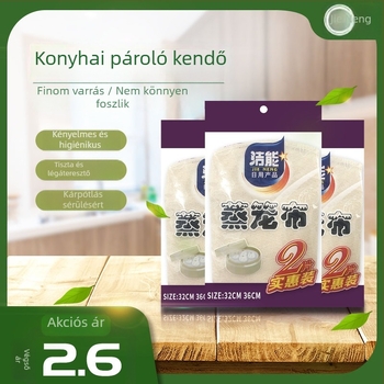 Két darab bambusz gőzölő kendő, tapadásmentes