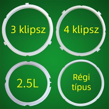 Midea elektromos nyomásfőző tömítőgyűrű 4L/5L/6L – szilikon és bőr tömítőgyűrű, tartós cserealkatrész