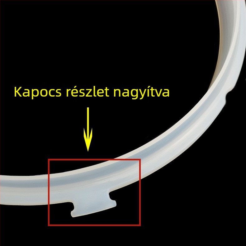 Midea elektromos nyomásfőző tömítőgyűrű 4L/5L/6L – szilikon és bőr tömítőgyűrű, tartós cserealkatrész