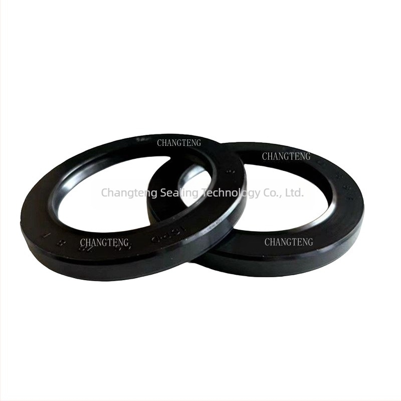 55×78×8 mm-es olajtömítő kerettel, NBR és fluor gumival, nagy nyomású – prémium tömítő alkatrész