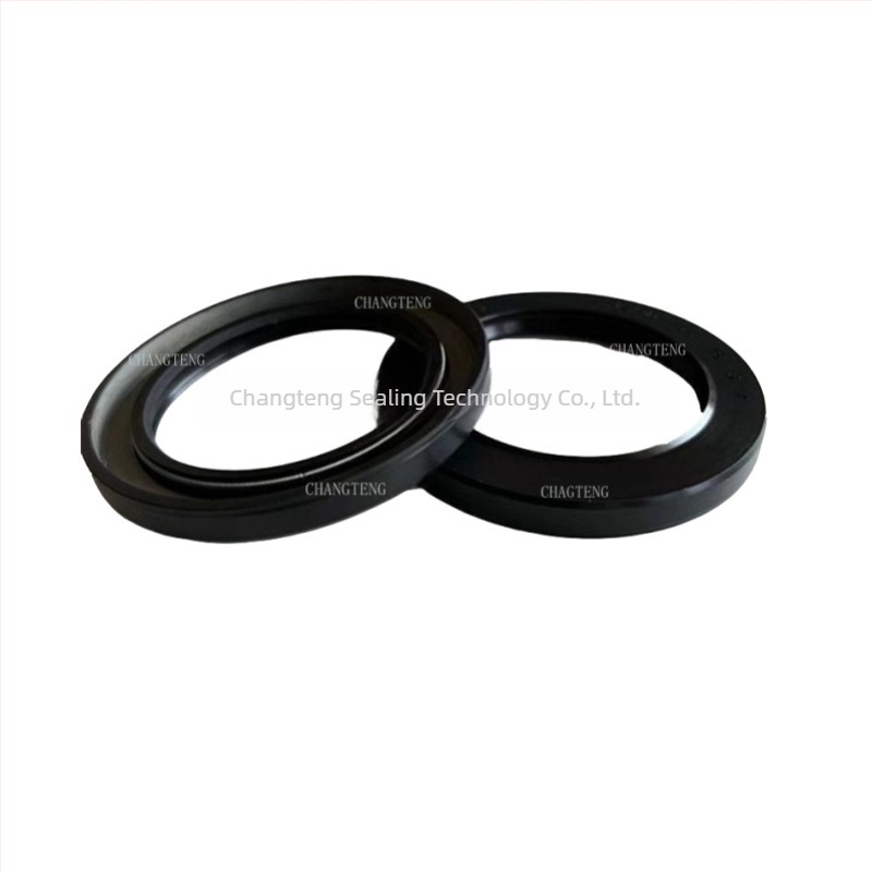 55×78×8 mm-es olajtömítő kerettel, NBR és fluor gumival, nagy nyomású – prémium tömítő alkatrész