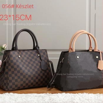 Nagy kapacitású tote táska, női táska széles vállpánttal, crossbody, utcai stílus, nyár 2025