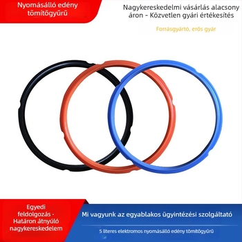 Silikon tömítőgyűrű elektromos nyomásos kuktához, 8 Qt