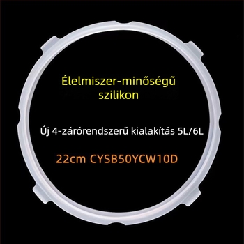 Szilikon tömítés elektromos nyomásfőző edény fedeléhez 5L/6L