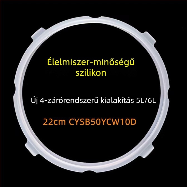 Szilikon tömítés elektromos nyomásfőző edény fedeléhez 5L/6L