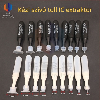 Vákuum szívó toll IC-alkatrészekhez és optikai lencsékhez