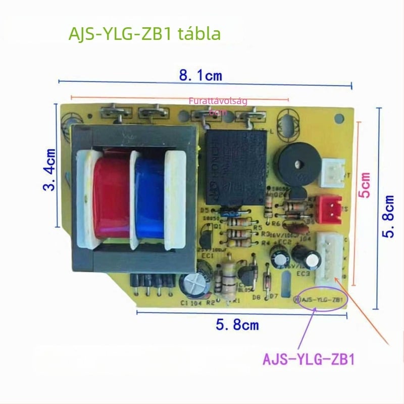 Elektromos nyomásos kukta tápegység panel AJS-YLG-ZB1, 5-tűs javító alkatrészek