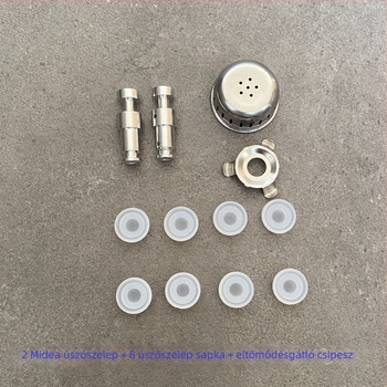Instant Pot elektromos nyomásfőző tartozékok: Float Valve, Sealing Ring, Exhaust Valve, Mesh Plug Set – 12 darab