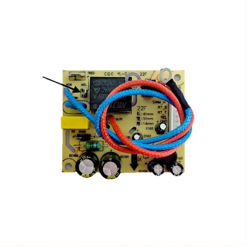 Elektromos nyomásfőző edényhez való tápegységlap, modellek Y-30C5, Y-50C82, 50C88, Y-60C88, 200A