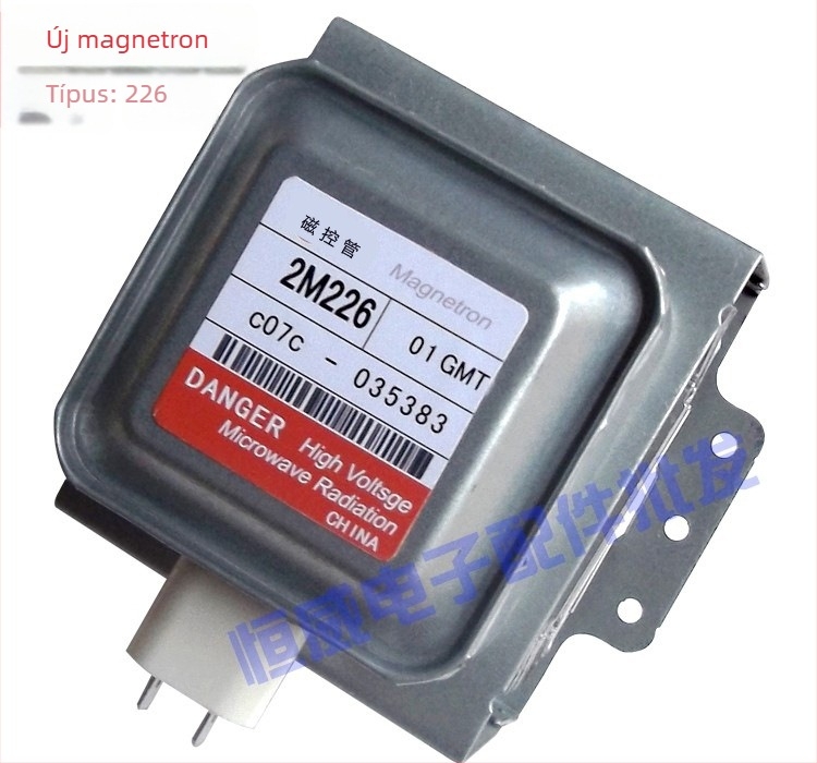 Új magnetron mikrohullámú sütőhöz 2M226 – balra és jobbra szerelés