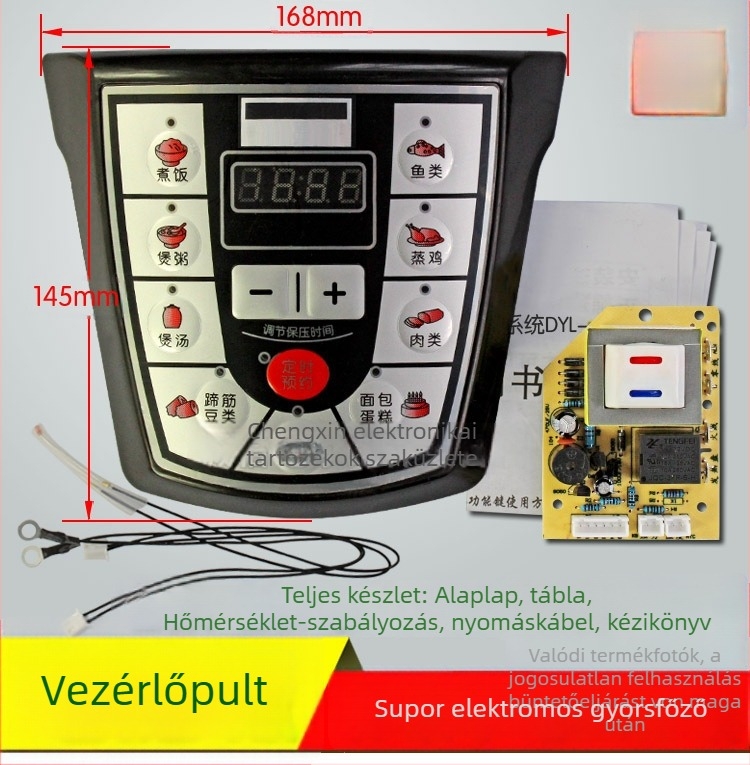 Type-C elektromos nyomásfőző főlap – univerzális javítólap, tápegység, áramkör és számítógépes lap