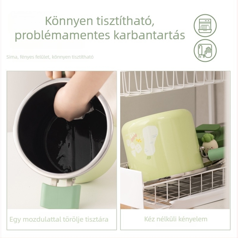 Sohome mini zománcozott porcelán edény nyomás alatti főzéshez, 120 kPa