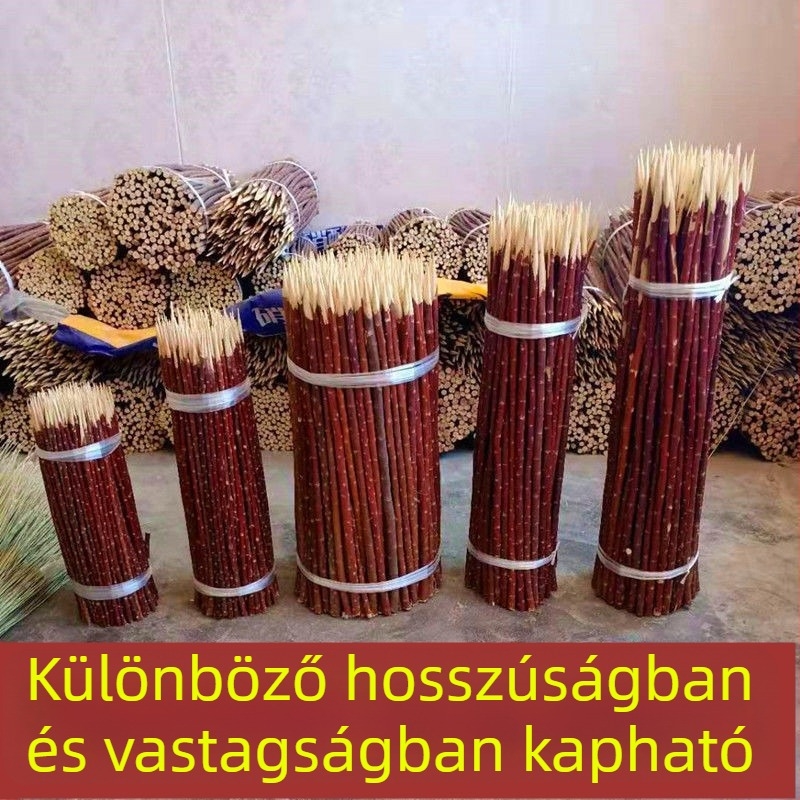 Vörös fűzfa nyársak, szabálytalan alakúak, nagyok