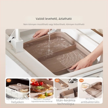 Midea ultra vékony elektromos forró fazék gyorsforralóval, 8 literes, osztott Yin-Yang edény, többfunkciós, LCD kijelző