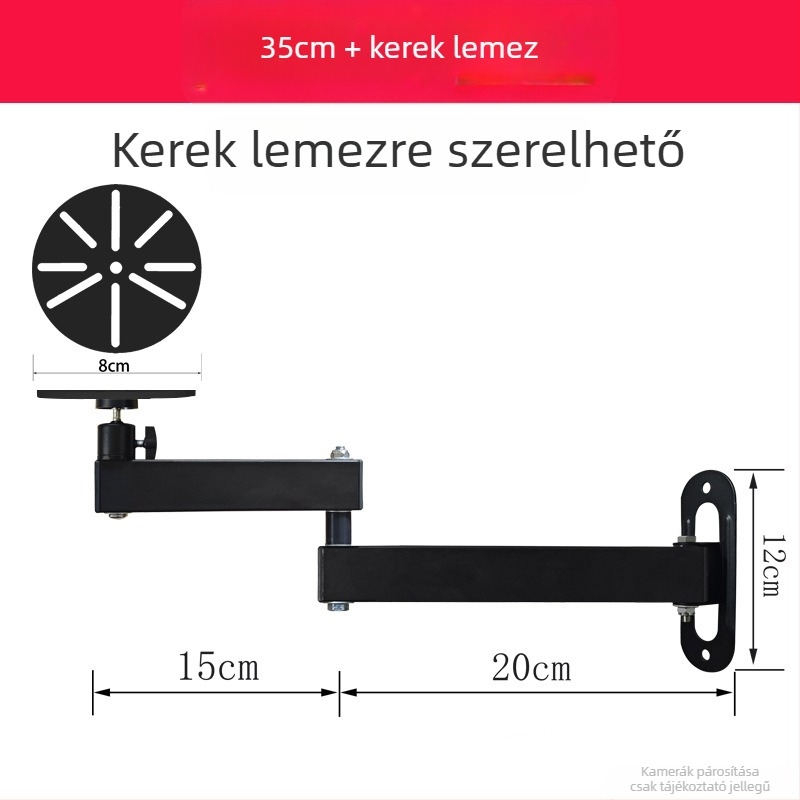 Teleszkópos univerzális monitor- és kameratartó