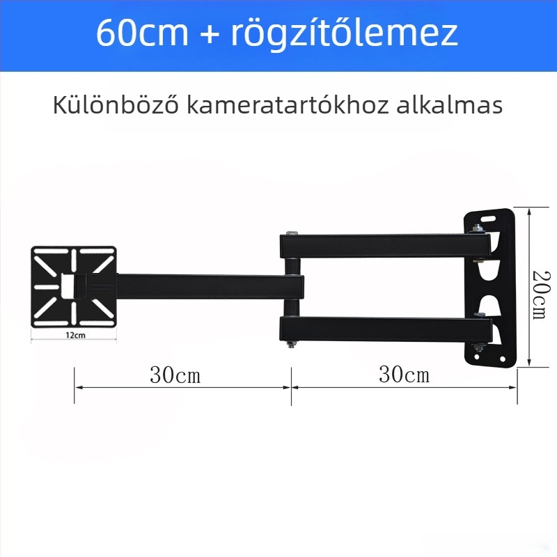 Teleszkópos univerzális monitor- és kameratartó