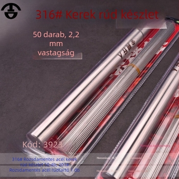 316 rozsdamentes acél BBQ nyársak – kerek és lapos nyársak, otthoni és kereskedelmi használatra