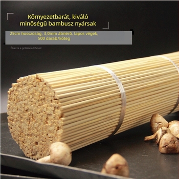 Bambusz kézműves készlet: DIY virágcsokorhoz, zászlórúdhoz és madárkalitkához