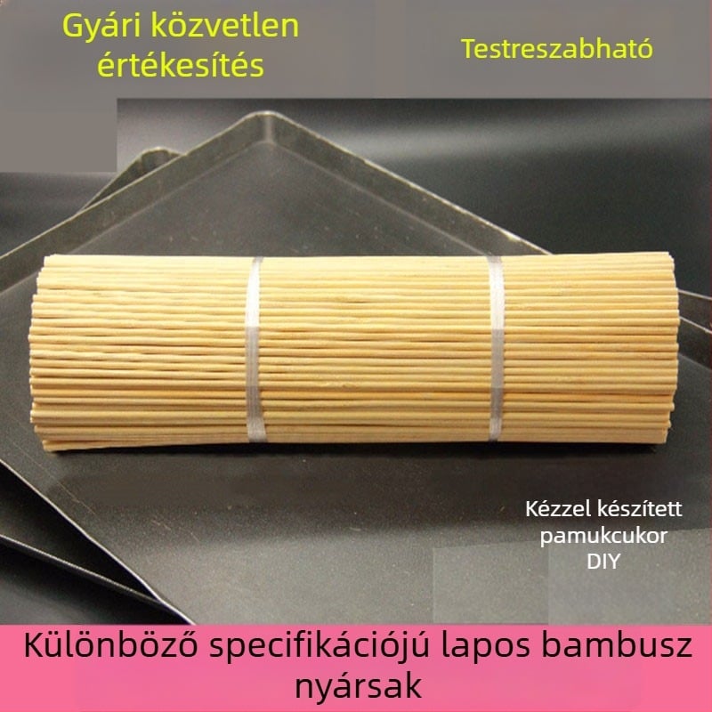 Bambusz kézműves készlet: DIY virágcsokorhoz, zászlórúdhoz és madárkalitkához