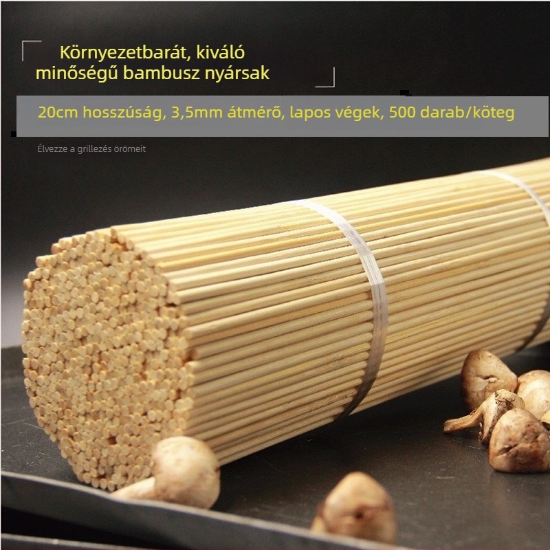 Bambusz kézműves készlet: DIY virágcsokorhoz, zászlórúdhoz és madárkalitkához