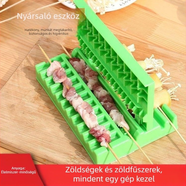 Többfunkciós nyárs felhúzó eszköz grillsütőhöz