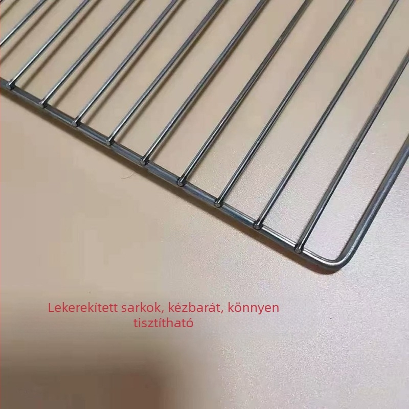 Harden rozsdamentes acél grill fogó, hordozható, összecsukható, halakhoz és zöldségekhez