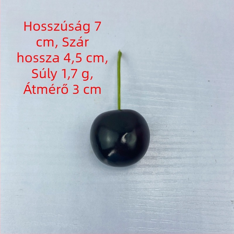 Acerola cseresznyé habból készült dekorációhoz és fotórekvizitként