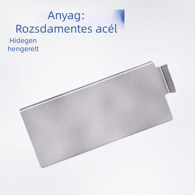 Zsírvédő grillserpenyőhöz, Blackstone-kompatibilis, négyzet alakú fém, rozsdaálló