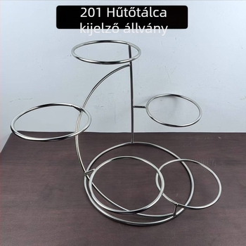 Többemeletes tálaló állvány dessertszertekhez és hideg ételekhez, szállodákban, esküvői fogadásokon és grill éttermekben.