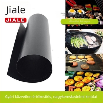 Magas hőmérsékletnek ellenálló teflon grill mat, kültéri grillezéshez