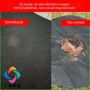 Tűzálló kandalló alátét, grillsütőhöz és beltéri használatra, magas hőmérséklet-álló, továbbfejlesztett változat