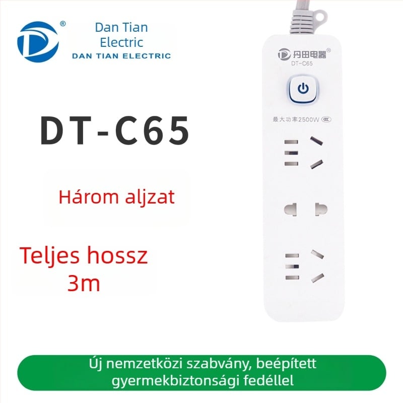 USB elosztó portokkal, új nemzeti szabvány, többfunkciós hosszabbító otthonra és irodába