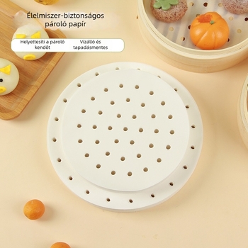 Kör alakú szilikon bevonat sütőpapír grillhez és sütéshez – tapadásmentes, pizza és sütemény alátét