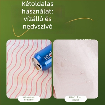 Yijiajie egyszer használatos piknik matrac, prémium kültéri nedvességálló sátor matrac, összecsukható vízálló textília