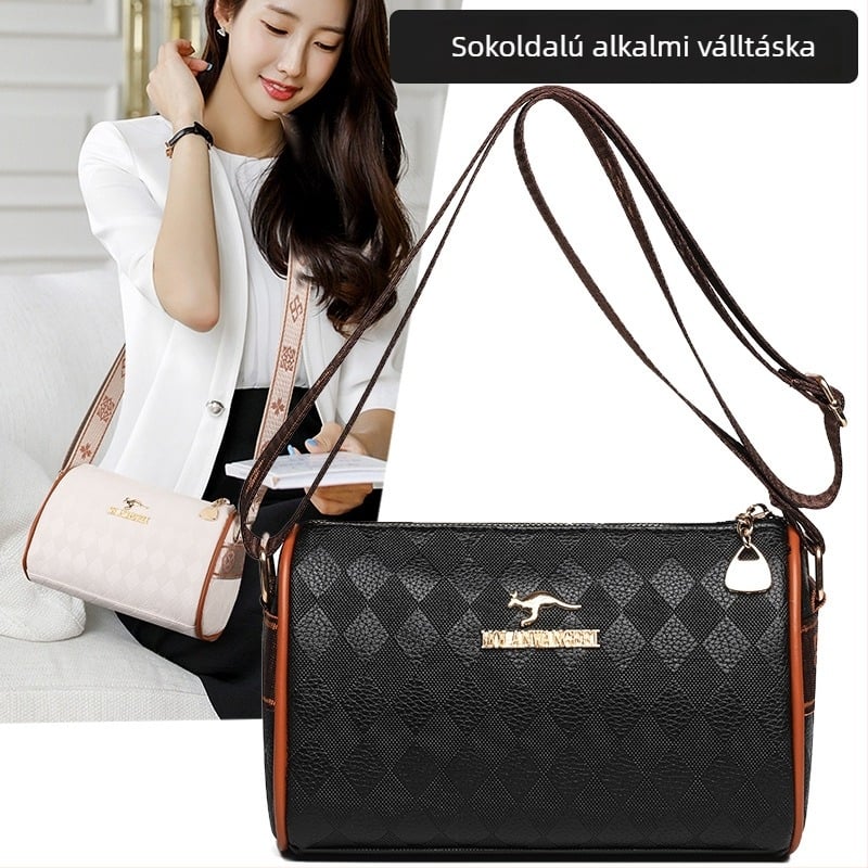 2025 Divatos női Boston Pillow táska széles vállpánttal – luxus minőségű egy vállon viselhető crossbody